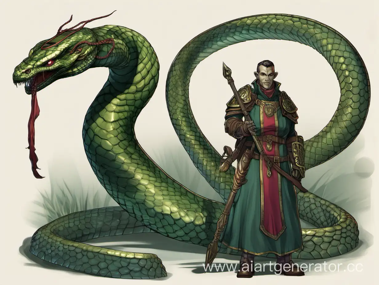 Mystical-Serpent-Guardian-in-Dungeons-and-Dragons-Adventure
