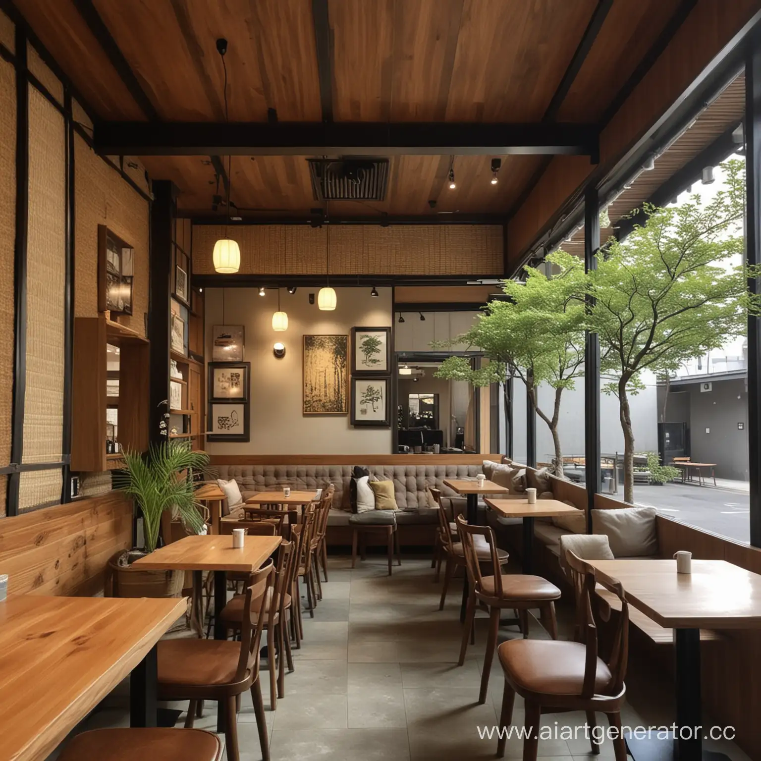 JapaneseThemed-Cafe-Interior-with-Traditional-Decor-and-Modern-Twist