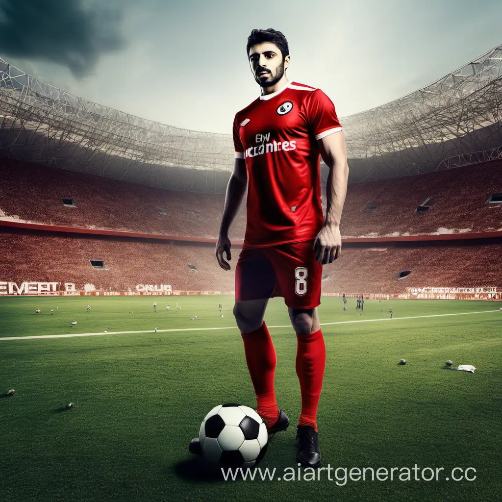 Football-Player-with-Ball-under-MERT-OURLU-in-Red-Italics