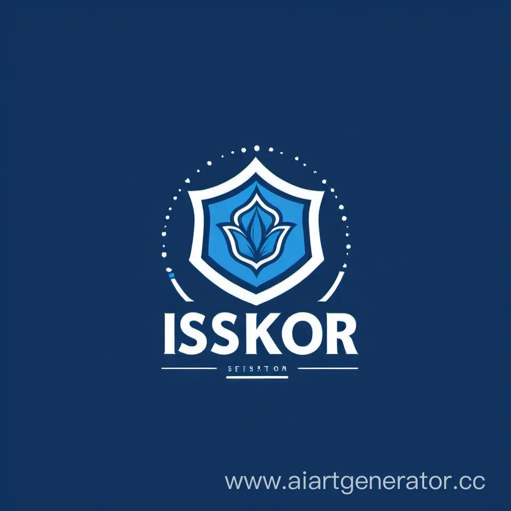 blue color logo - ISSKOR