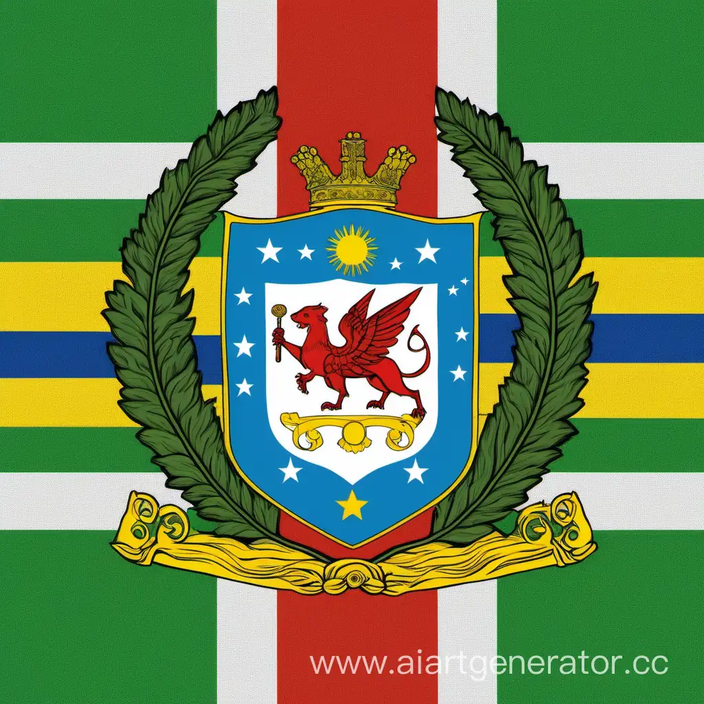 Syktyvkar-Republic-Flag-Symbolic-Tricolor-Representation-of-Nature-and-Unity