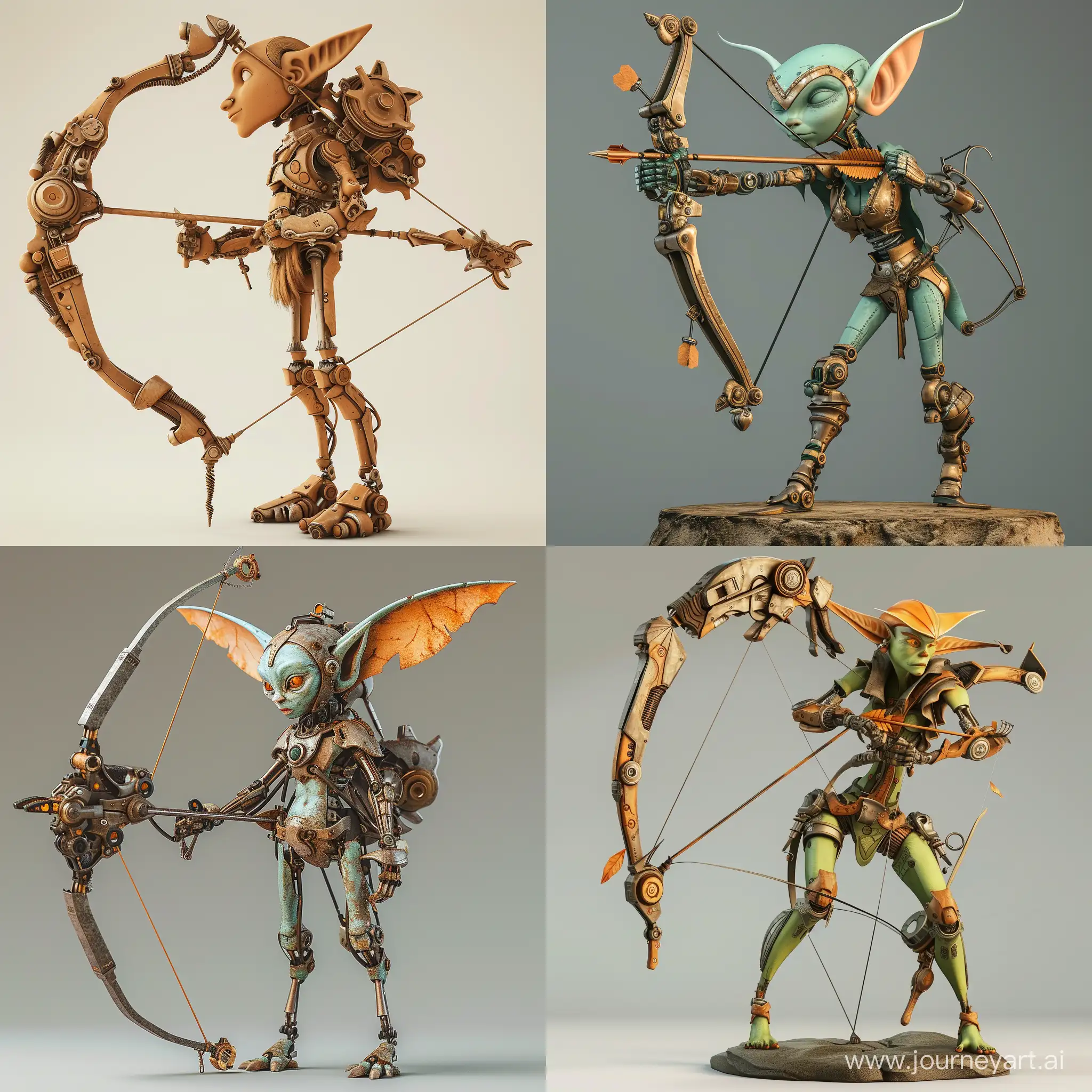 Mechanical-Elf-with-Highlighted-Edges-and-3D-Cartoon-Style