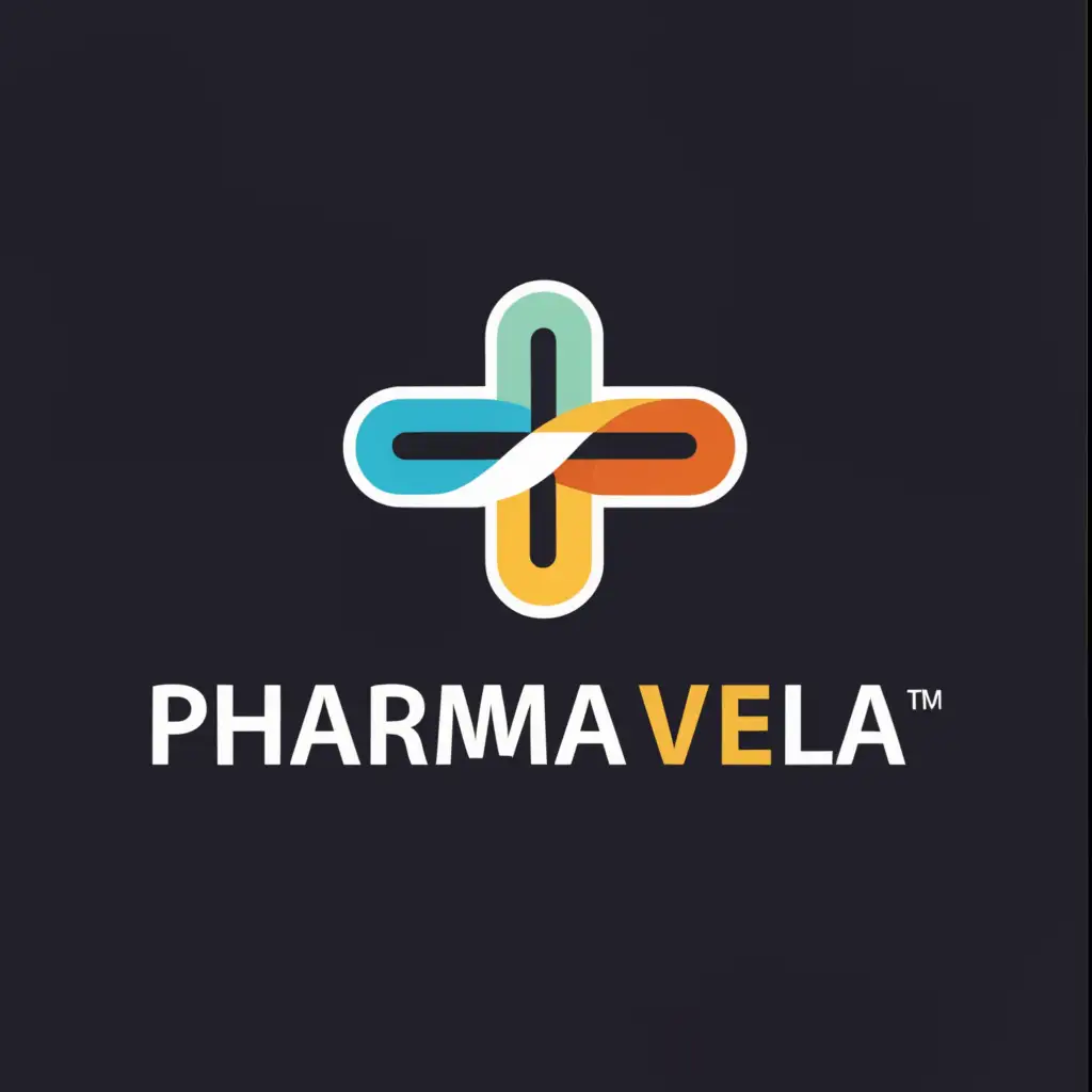 a logo design,with the text "Pharmavela", main symbol:medical,Moderate,clear background