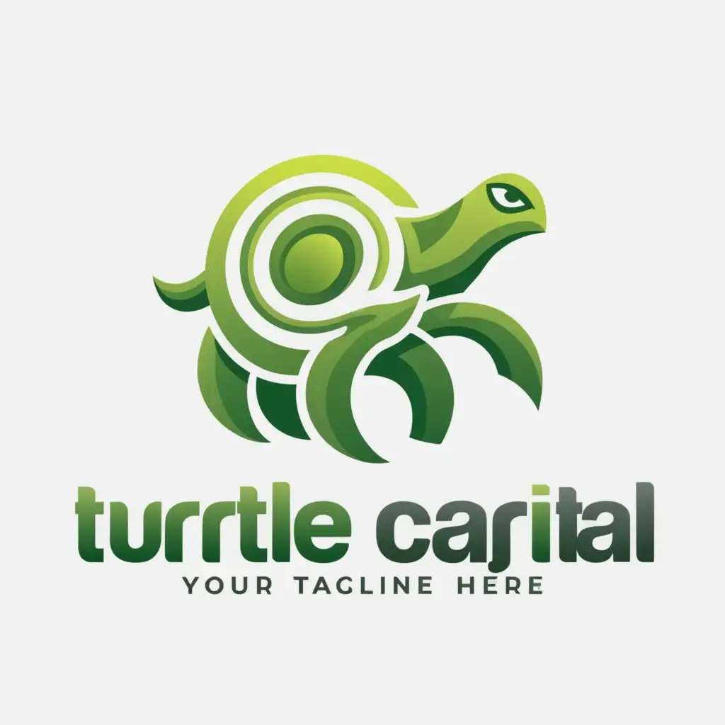 LOGO Design for Turtle Capital Minimalistic Turtle Symbol for Finance ...