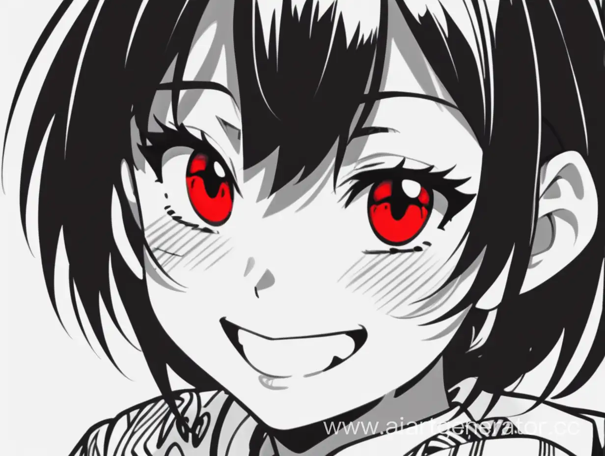 Ahegao-Style-Smiling-Character-on-Red-and-Black-Blurred-Background