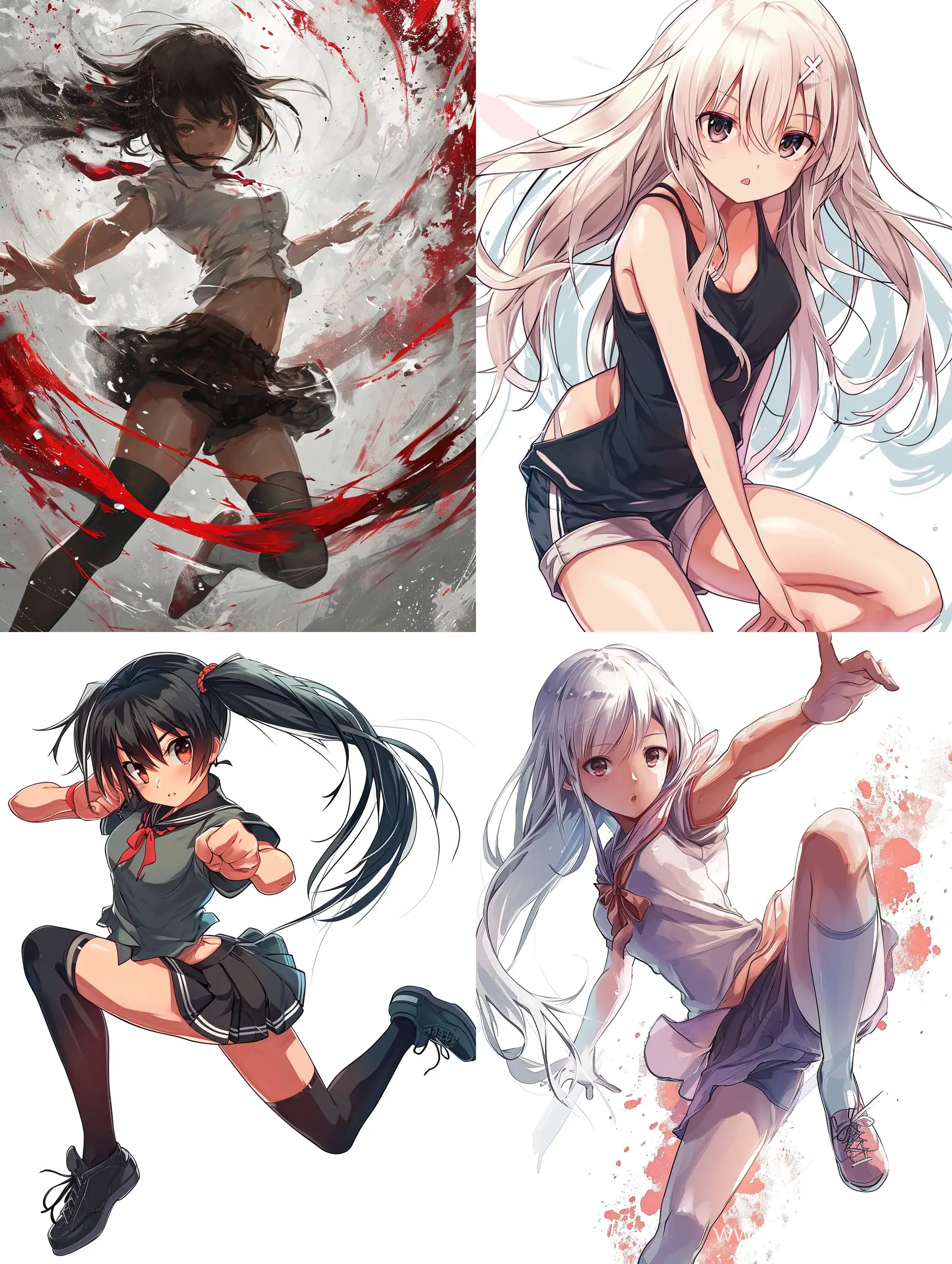Dynamic-Pose-Anime-Girl-Art-with-6-Variations-and-34-Aspect-Ratio