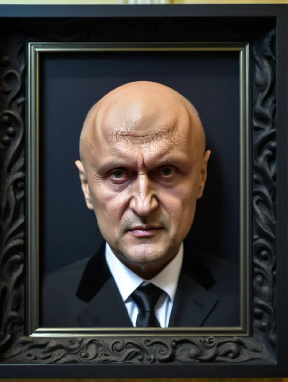 Prigozhin Head of Wagner Captured in a Frame