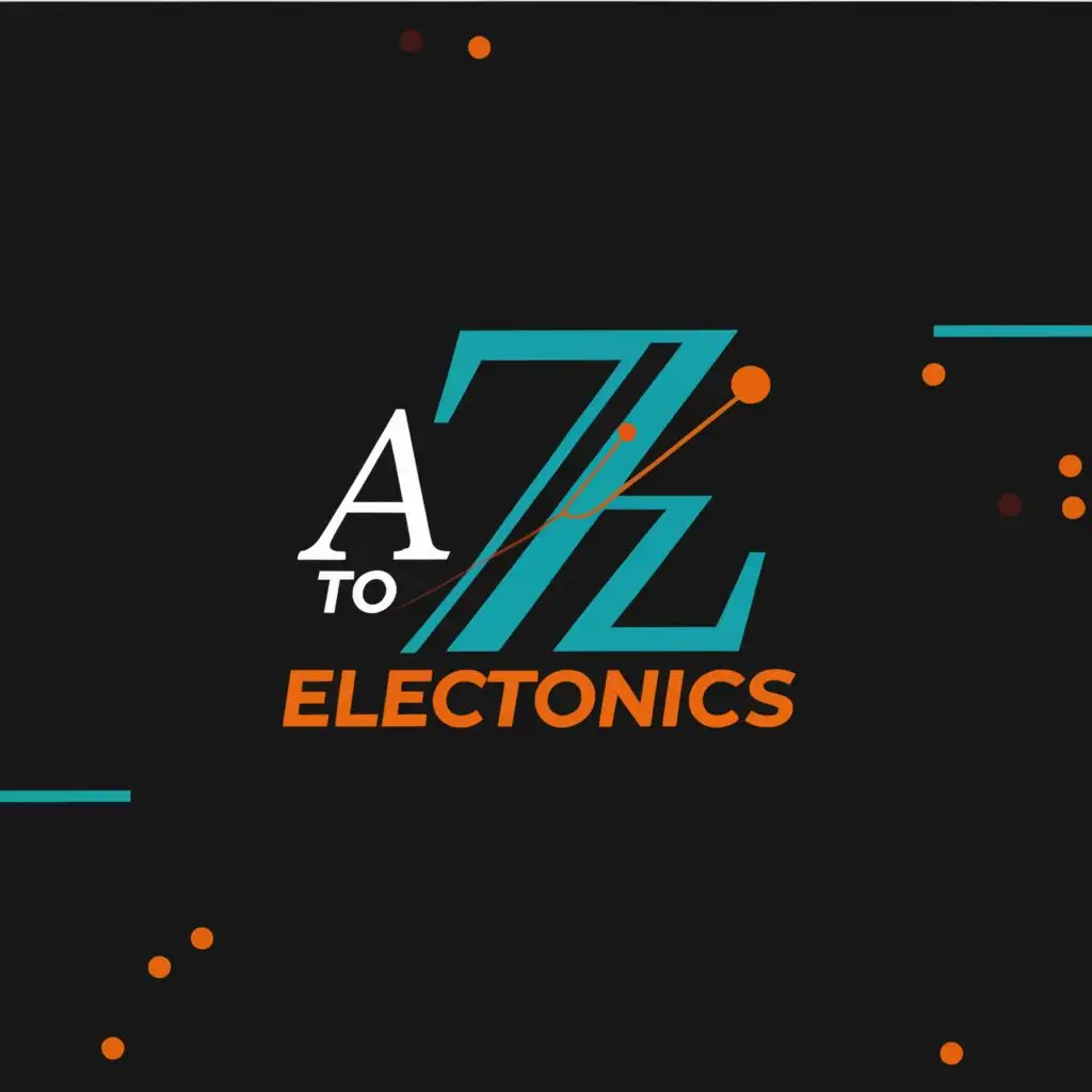 logo, Logo, with the text "A to Z electronics", typography