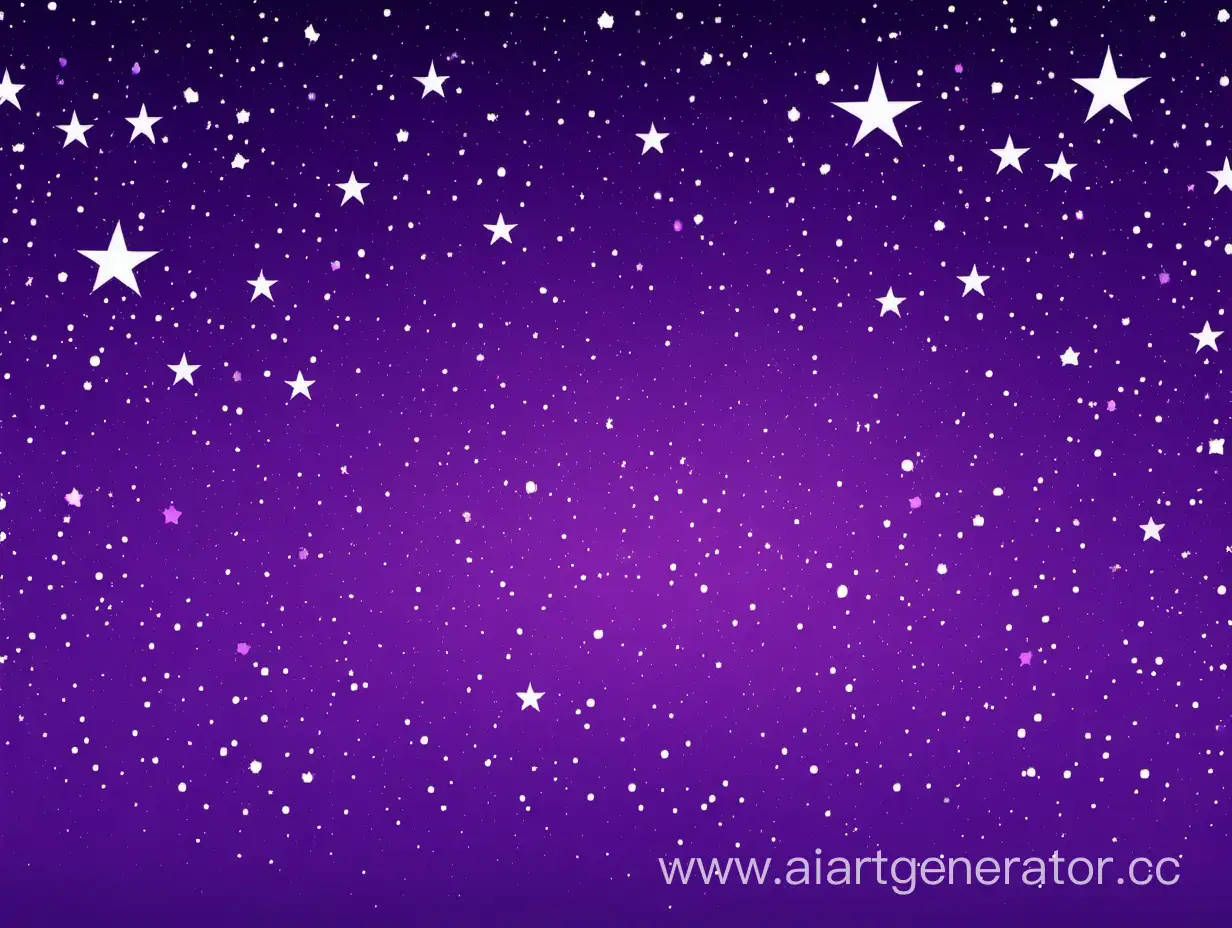 Enchanting-Night-Sky-in-Shades-of-Purple-with-Glittering-Stars