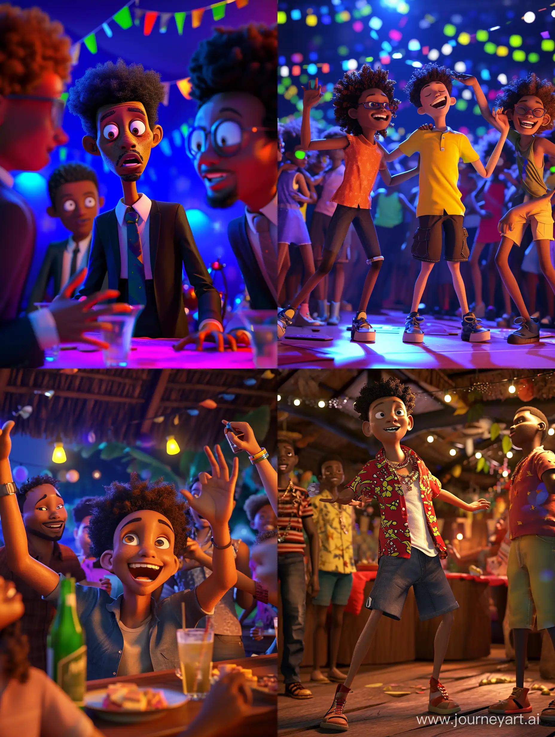 Martin-Mystery-Cameroon-Party-Celebration-in-3D-Animation