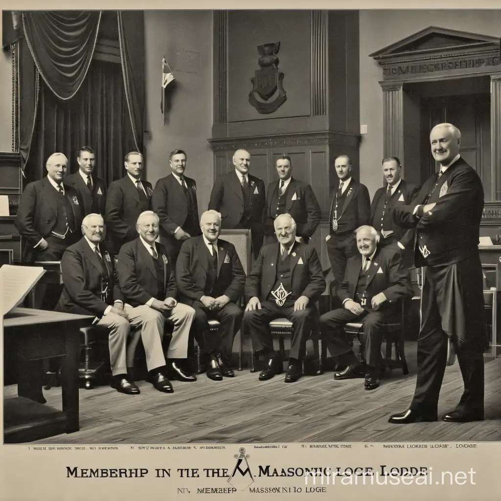 Membership in the Masonic Lodge