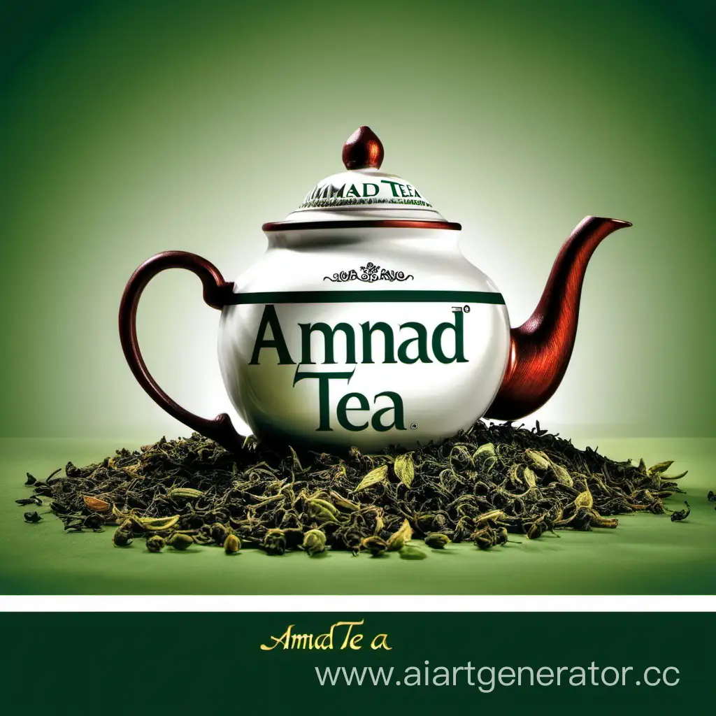реклама ahmad tea