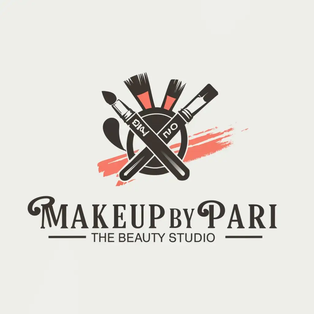 LOGO-Design-for-Makeup-by-Pari-Angle-and-Makeup-Equipment-Symbolism-with-a-Clear-and-Sophisticated-Background