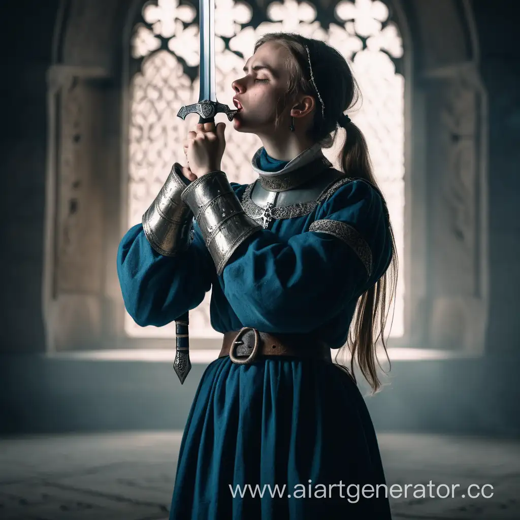 Medieval-Girl-in-Distress-with-Sword