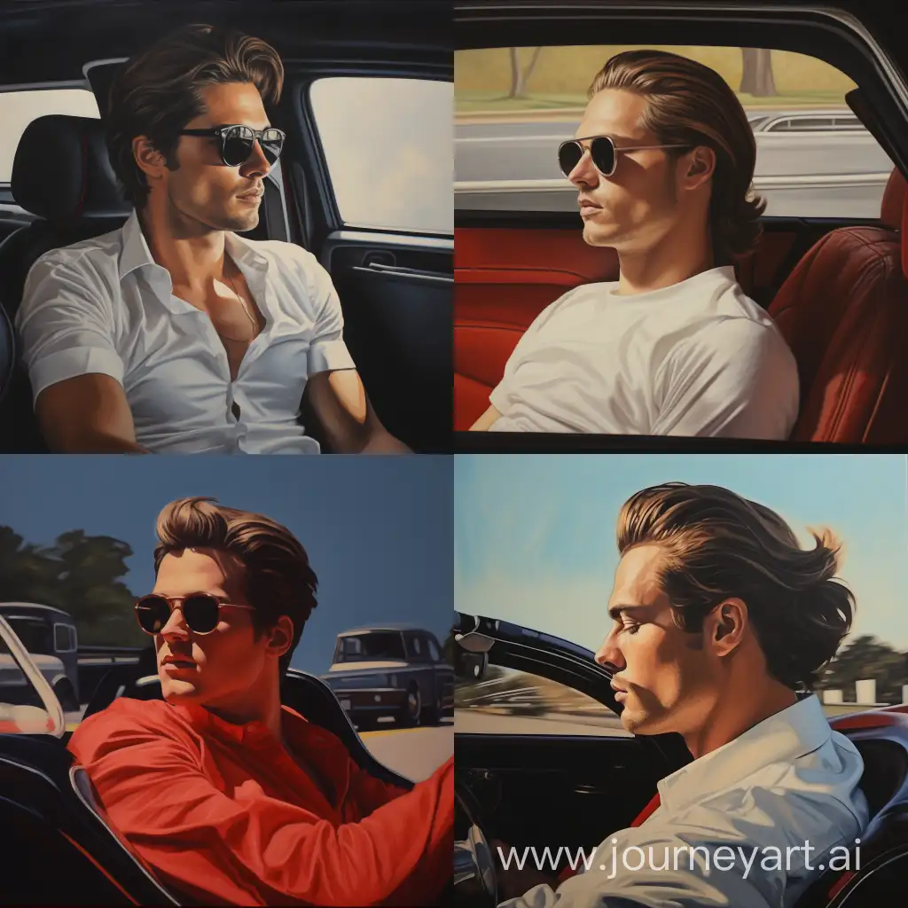 Sophisticated-Man-Enjoying-the-Thrill-of-a-Ferrari-Ride-with-WindSwept-Hair