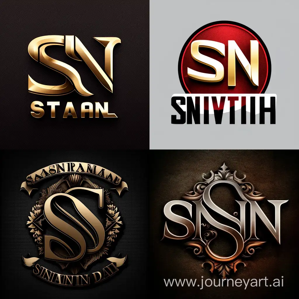 логотип компании с буквами SN