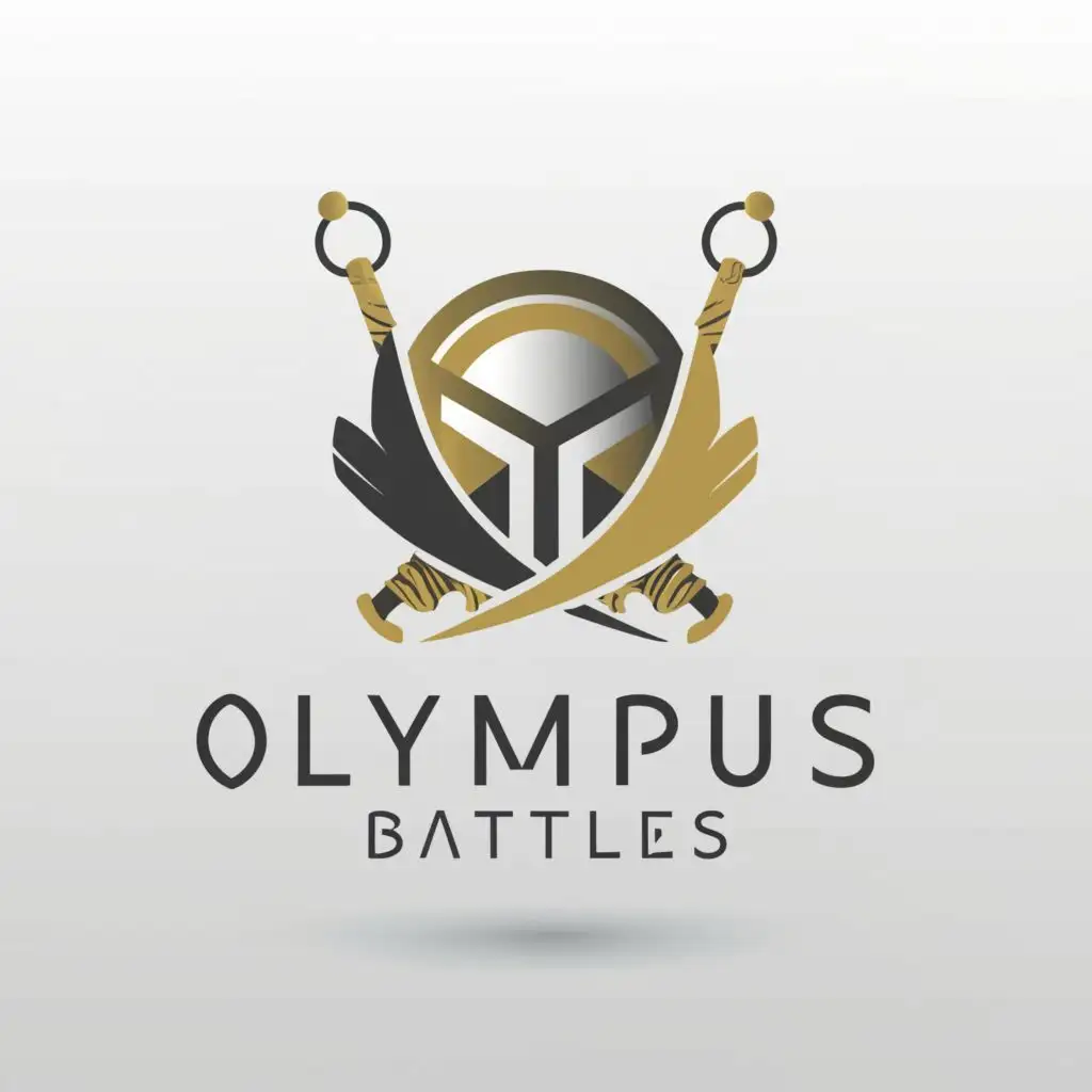a logo design,with the text "Olympus Battles", main symbol:elegant text,Moderate,be used in Beauty Spa industry,clear background