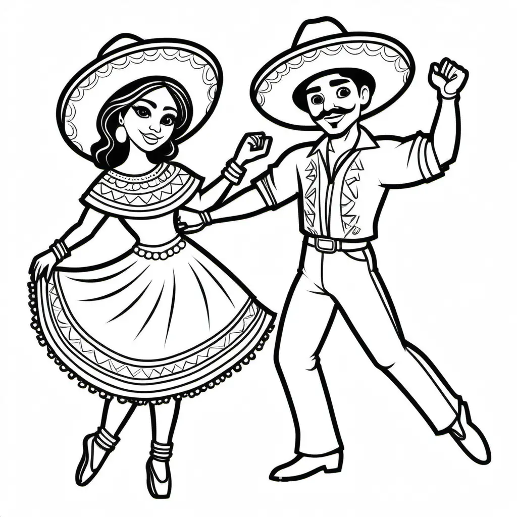 Cute-Male-and-Female-Dancers-Coloring-Page-for-Cinco-de-Mayo-Celebration