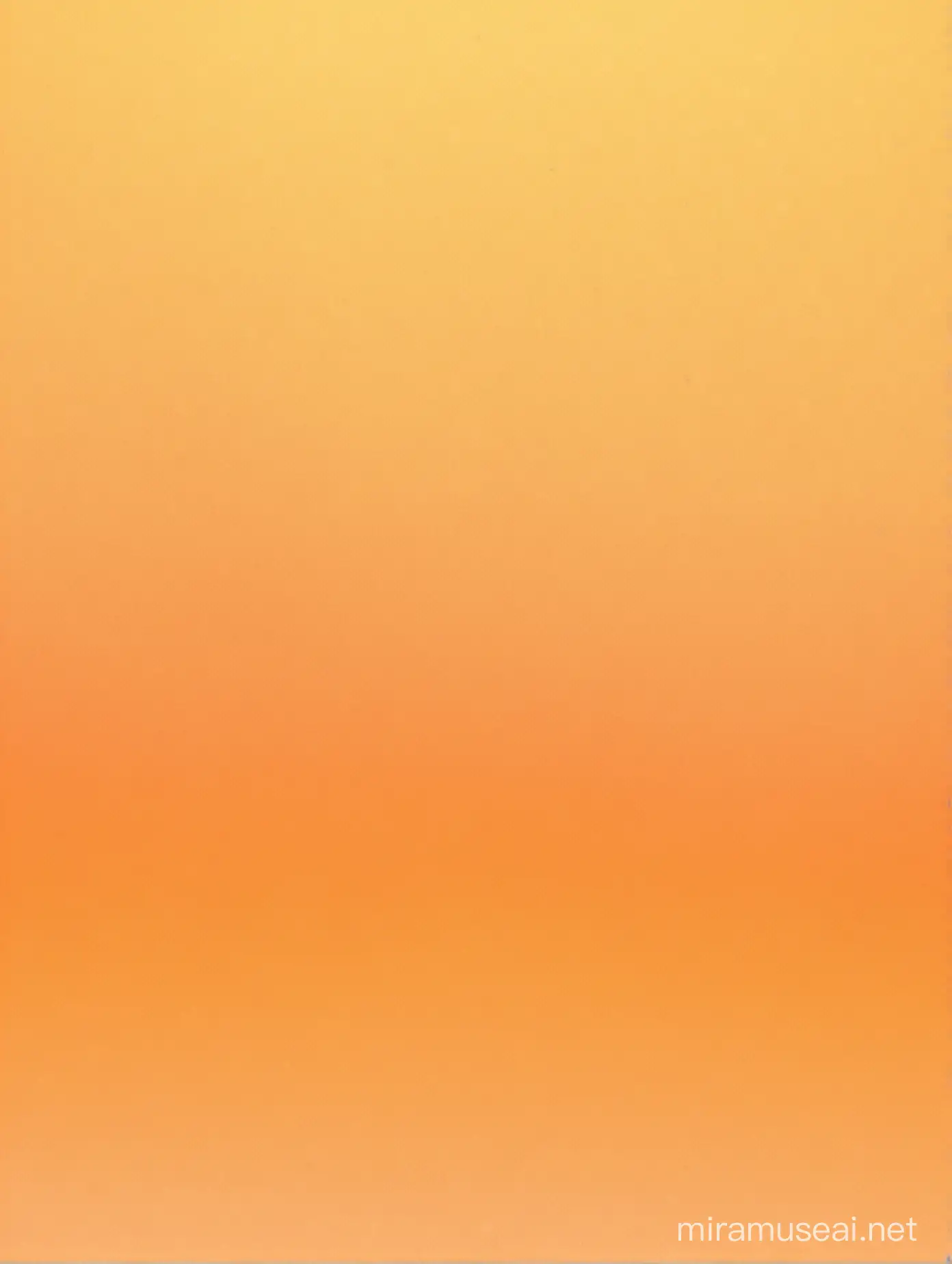 Vibrant Orange and Yellow Gradient Background