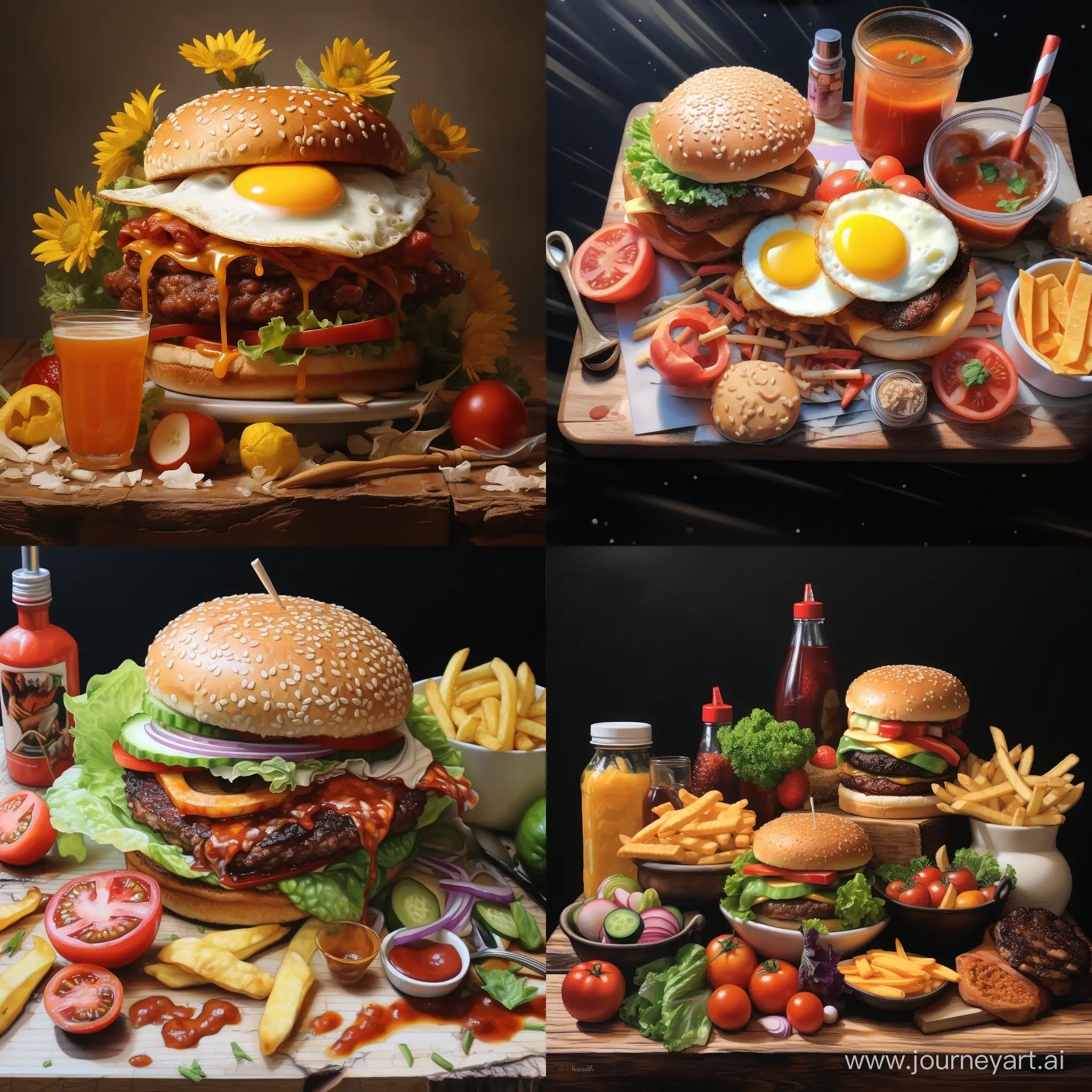 Exquisite-Realistic-Food-Art-in-11-Aspect-Ratio-Captivating-Culinary-Creations