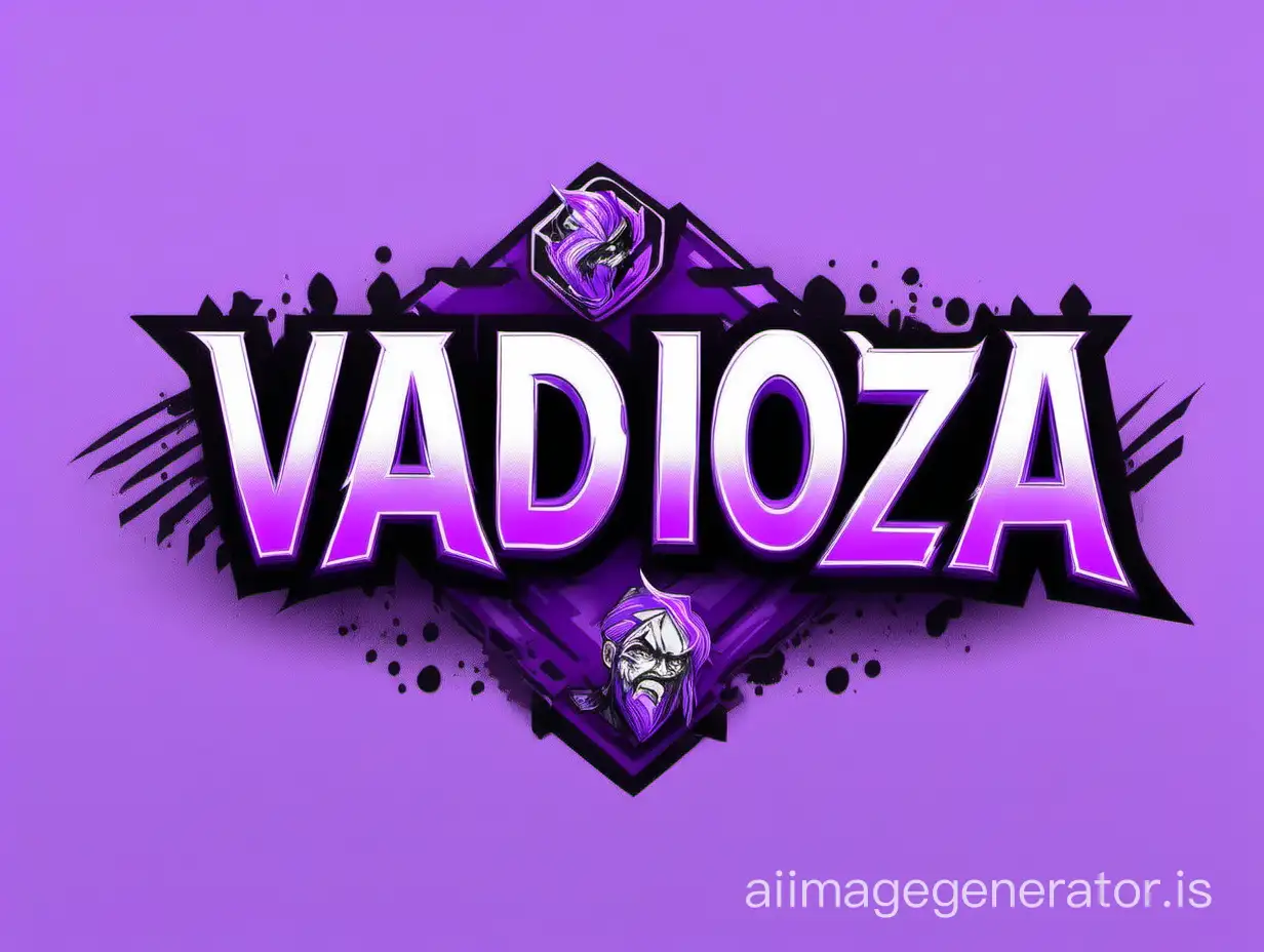 Баннер профиля для канала twitch с надписью VLADOZA