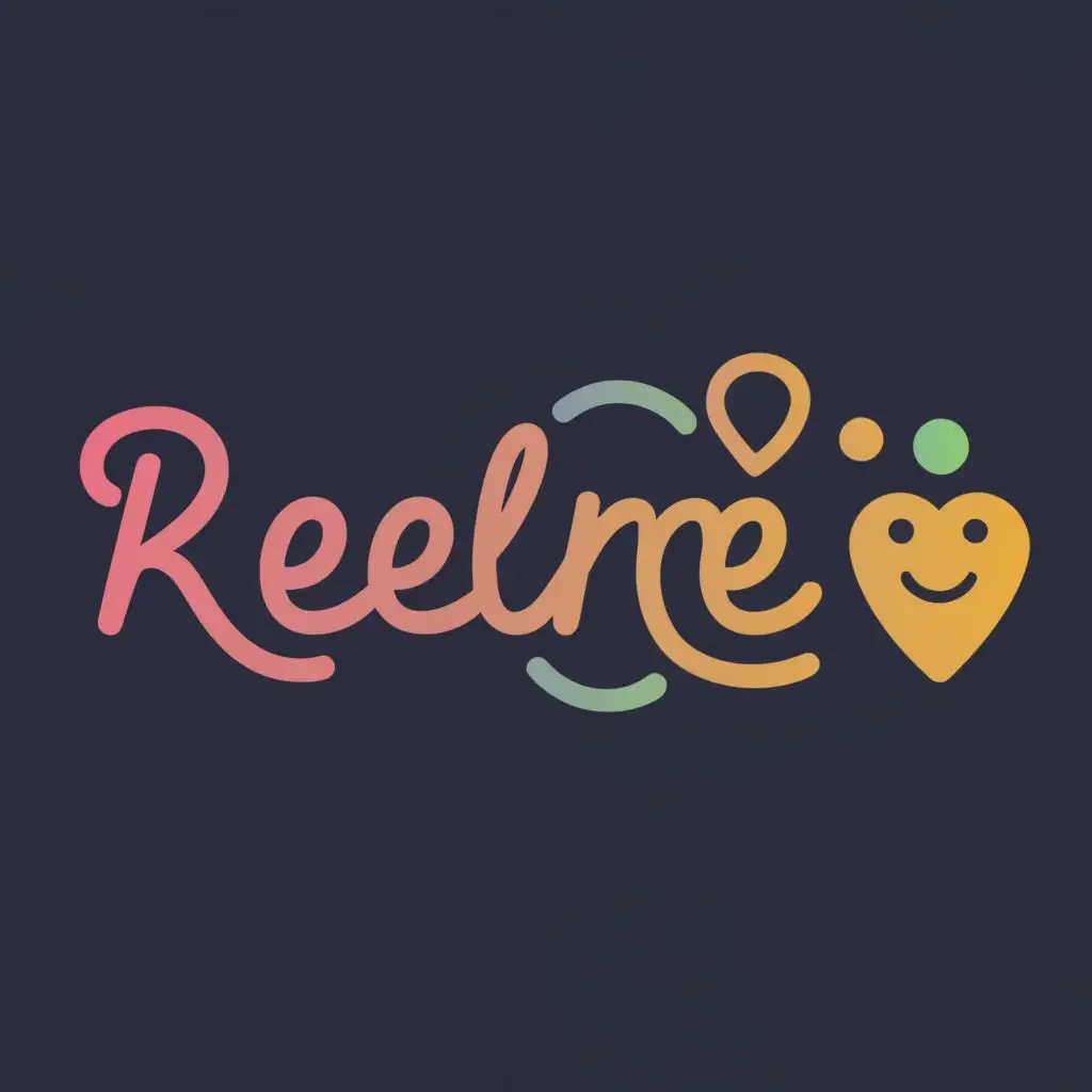 logo, ReelMe is a platform for meeting people in real life, whether it's for dating, friends or business, with the text "REELME", typography