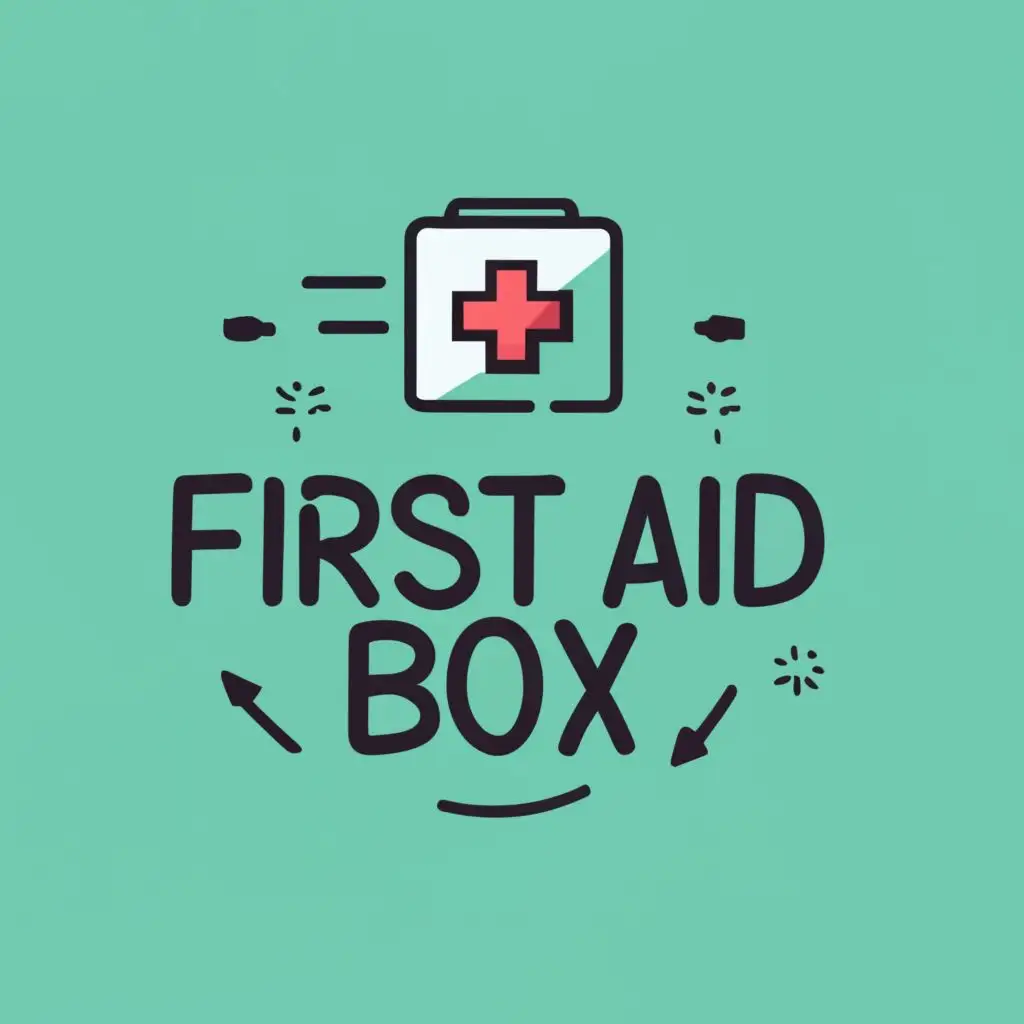 logo, IT company, support, DevOps, with the text "First Aid Box", typography, be used in Technology industry