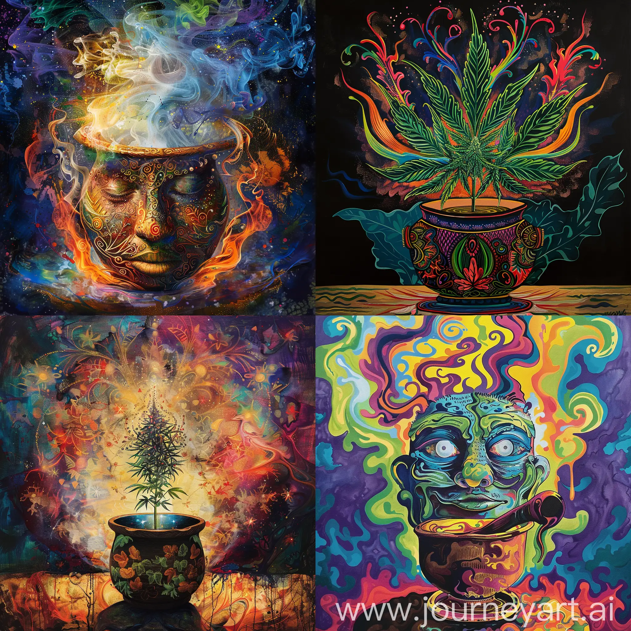 pot mythology creative art 