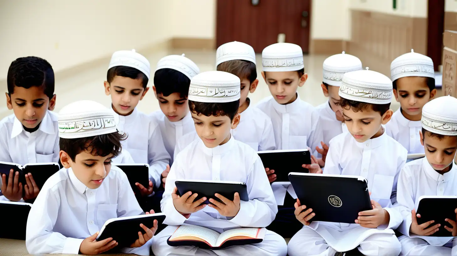 Interactive Quran Hifz Learning for School Kids with iPads