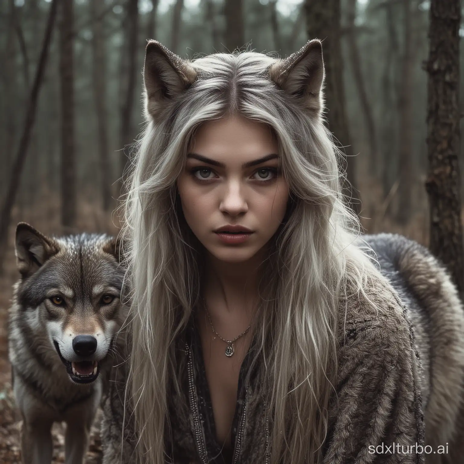 Majestic-SheWolf-in-Moonlit-Forest