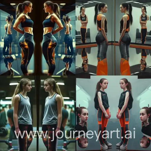 Active-Girls-in-Sport-Leggings-at-the-Gym