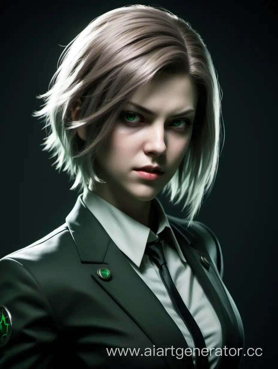 AshenHaired-Spy-in-Classic-Black-Suit-Resident-Evil-Universe-Character-Portrait