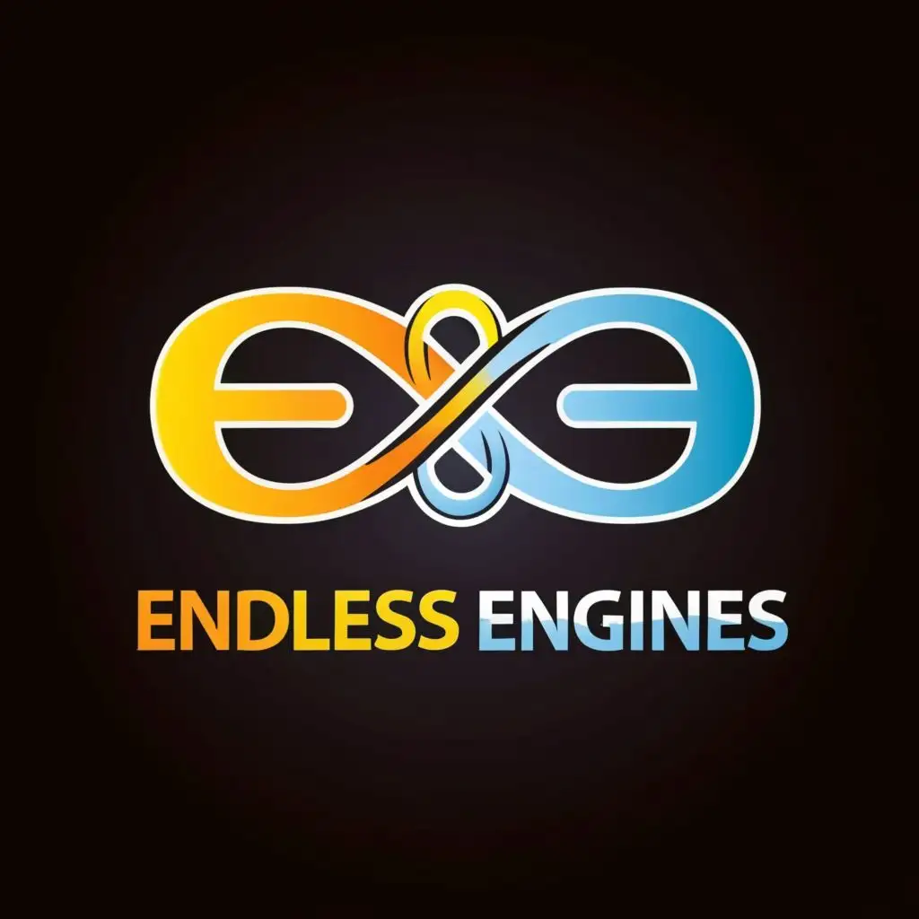 LOGO-Design-For-Endless-Engines-Infinitythemed-Typography-for-Retail-Industry