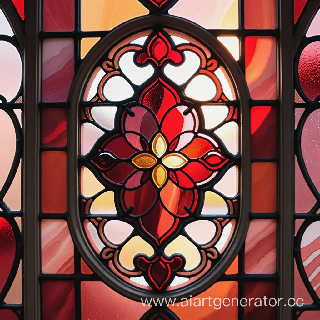 Czech-Stained-Glass-Watercolor-Vibrant-Red-Tones-in-Comic-Style