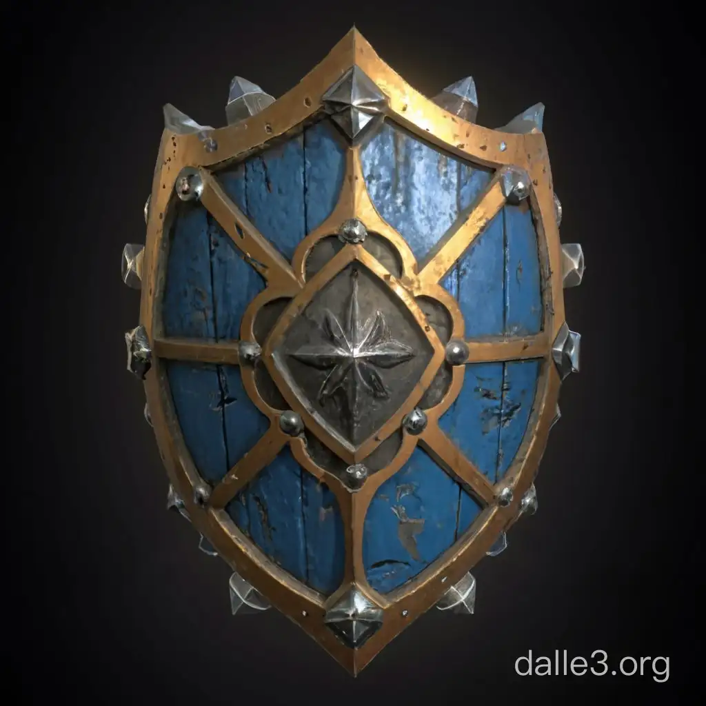 escudo de cristal medieval