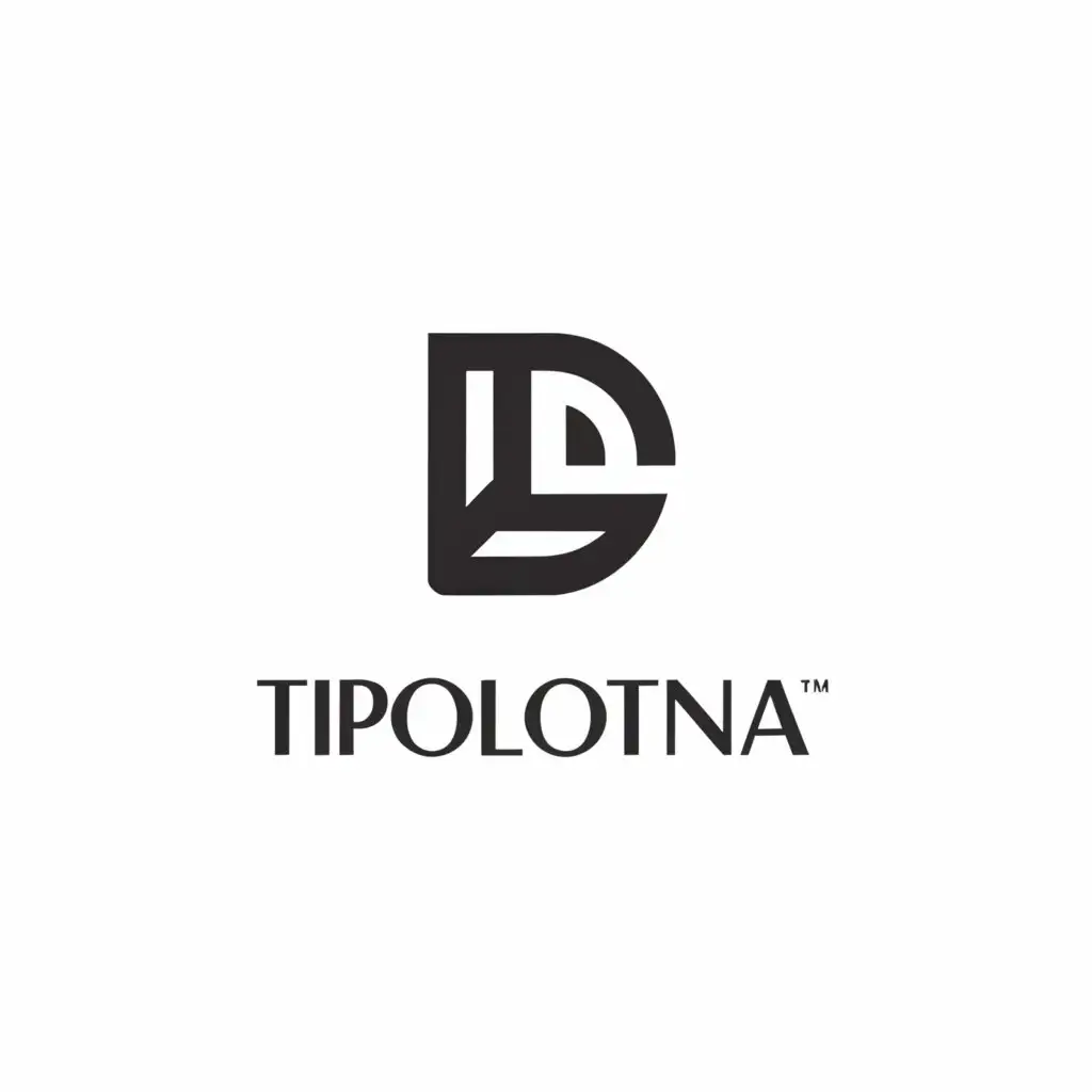 a logo design,with the text "Tipolitana", main symbol:D.D.O,Moderate,be used in Finance industry,clear background