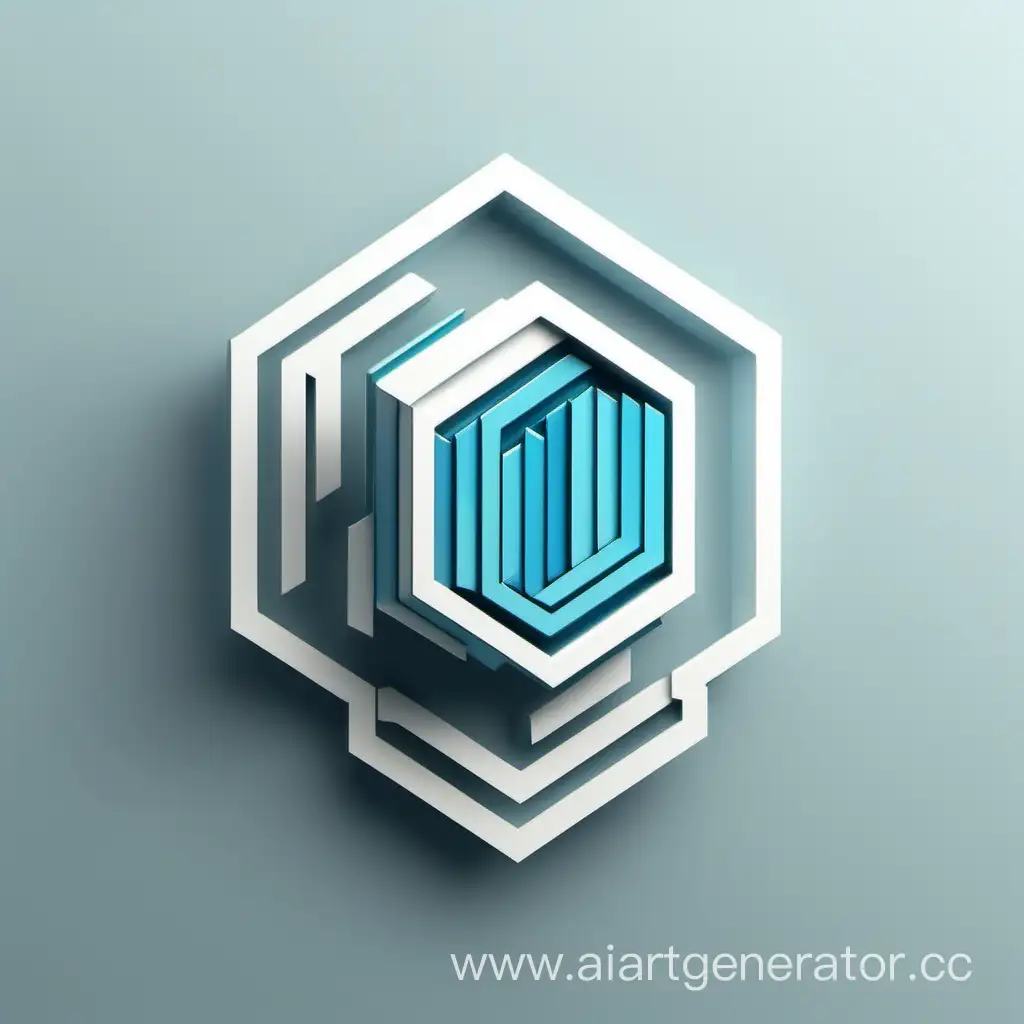 Minimalist-3D-Visualization-of-Programming-Emblem