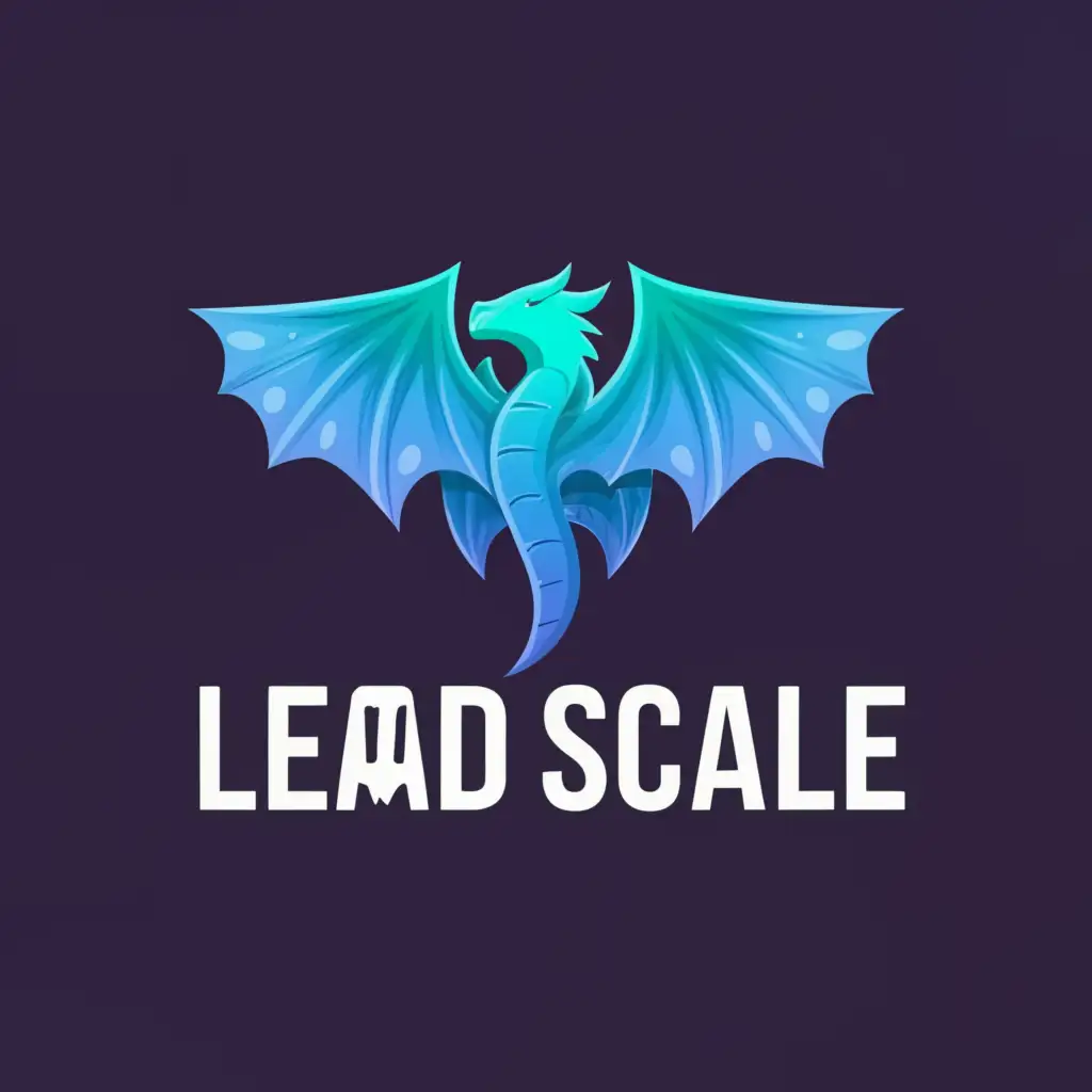 a logo design,with the text "Lead Scale", main symbol:Fantasy style,Moderate,clear background