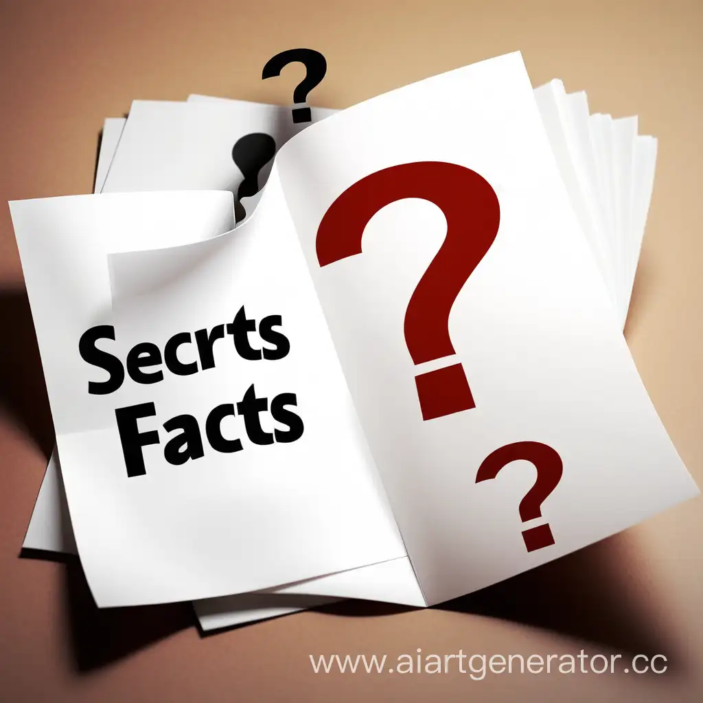 Secrets and facts question mark