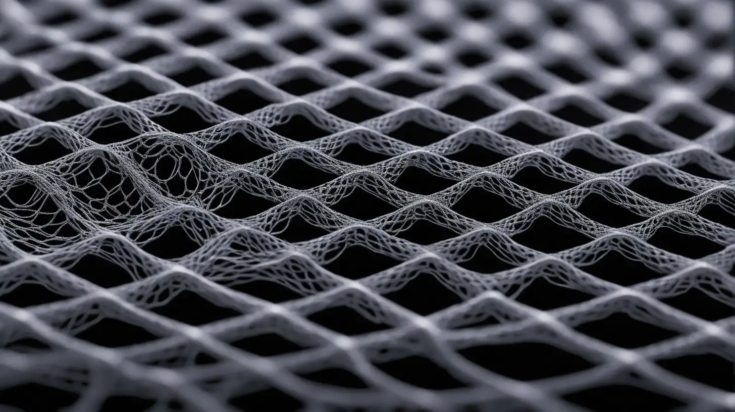 a net made of nanomaterial razor sharp
