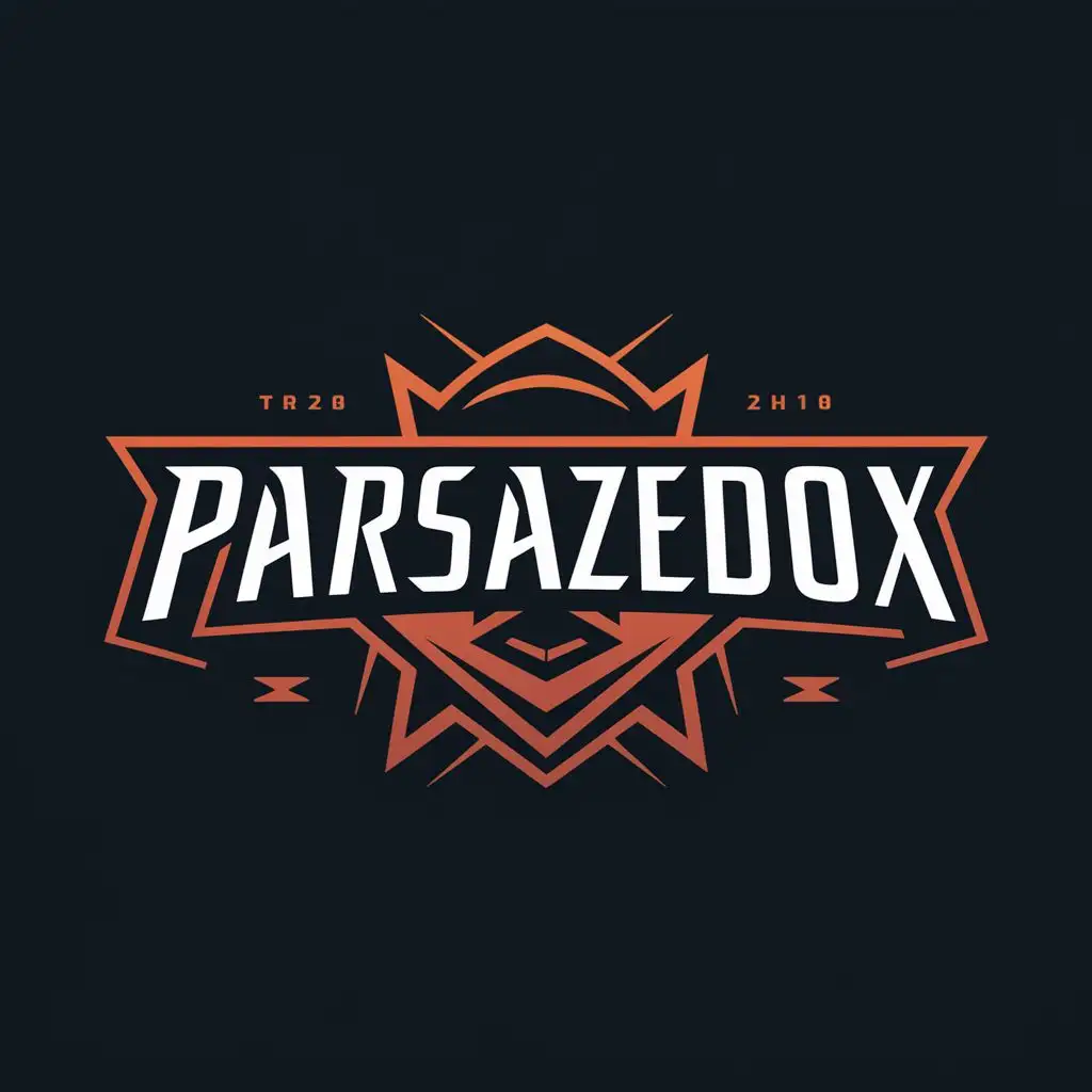 logo, Gameing, with the text "ParsaZedox", typography