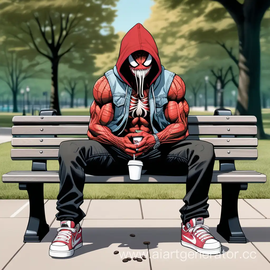 Menacing-Carnage-Park-Bench-Encounter-with-Coffee