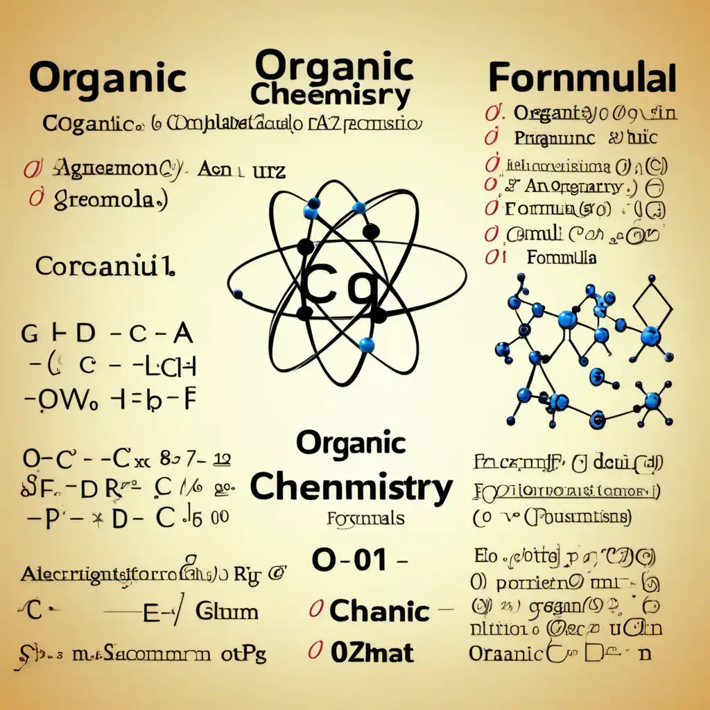 organic chemistry formula