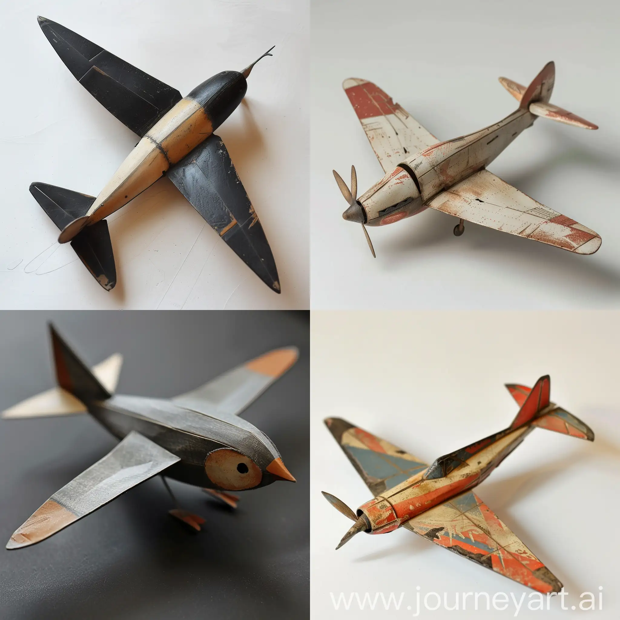 Miniature-BirdShaped-Model-Aircraft-Display