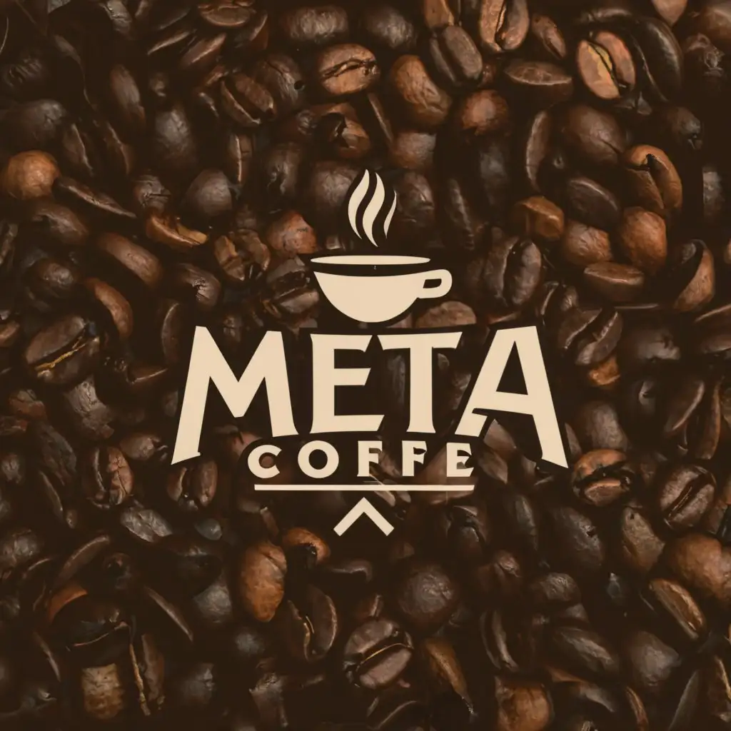 a logo design,with the text "METARA KAFE", main symbol:META COFFEE,Moderate,be used in Restaurant industry,clear background