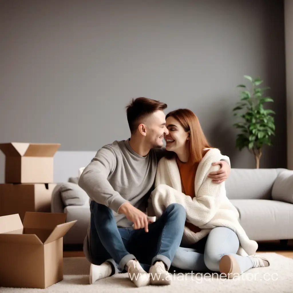 Happy-Young-Couple-in-Their-New-Cozy-Apartment