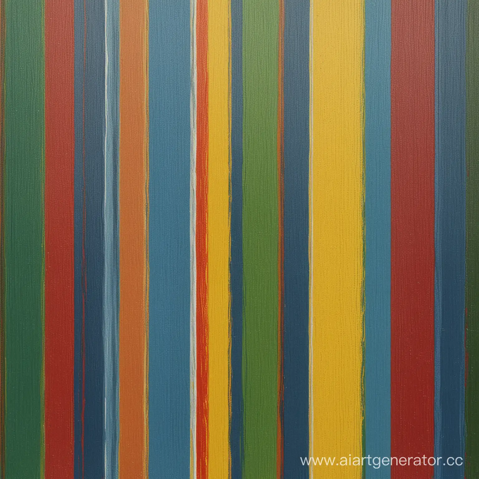Abstract-Vertical-Stripes-Painting-with-Vibrant-Brushstrokes