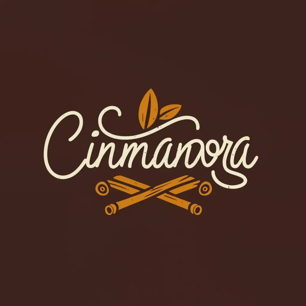 a logo design,with the text "CINNAMORA", main symbol:Authentically Sri Lankan,Moderate,be used in Retail industry,clear background