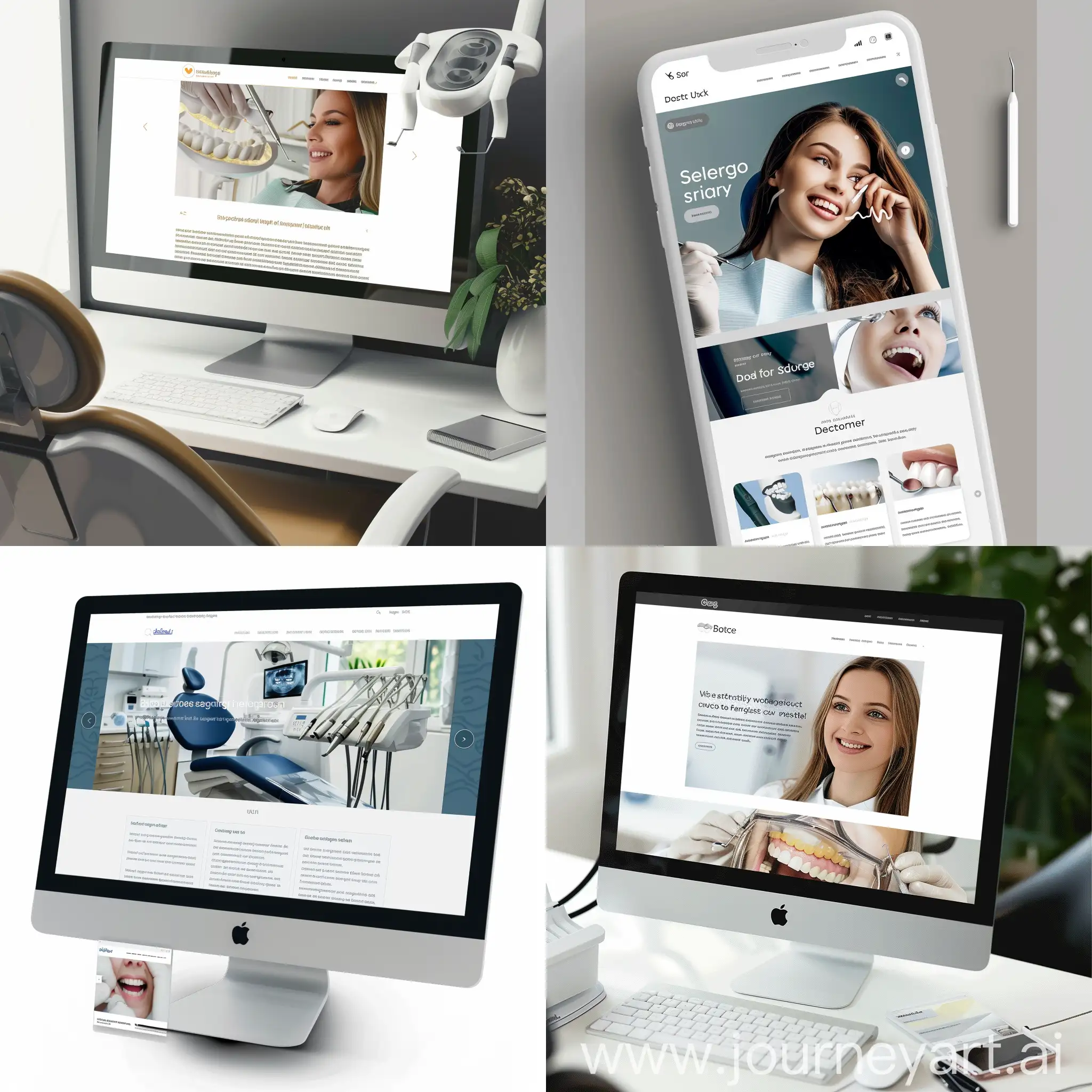 Modern-Dental-Website-Interface-with-User-Experience-UIUX-Design