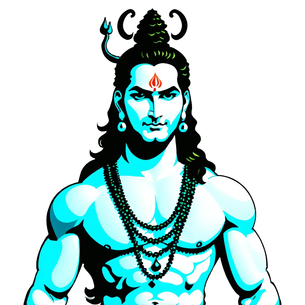 Divine Lord Shiva PNG Image Depicting the Supreme Deity | PNG Prompt